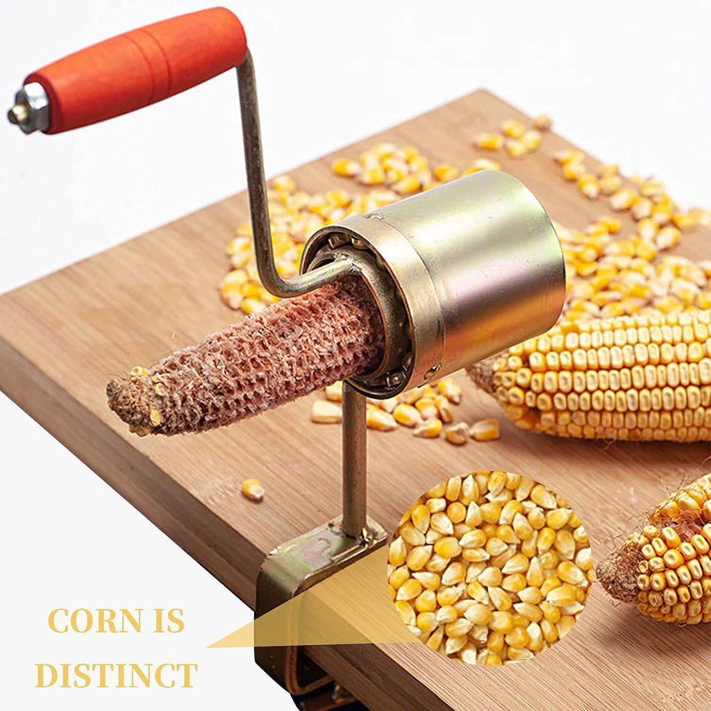 Portable corn threshing machine