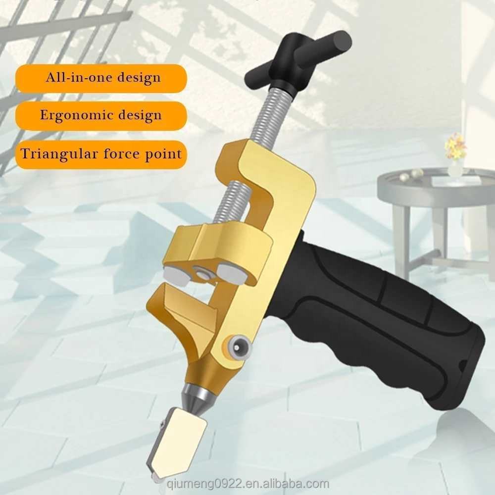 Hand-held roller glass pusher