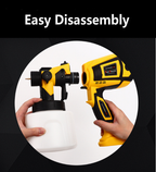 Reliable Quality ZT6000D Lithium Ion Electric Spray Gun 360 Degree Drip Free Spraying Without Lithium Battery