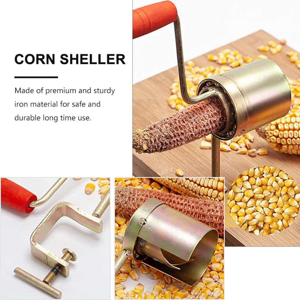 Portable corn threshing machine