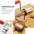 Portable corn threshing machine