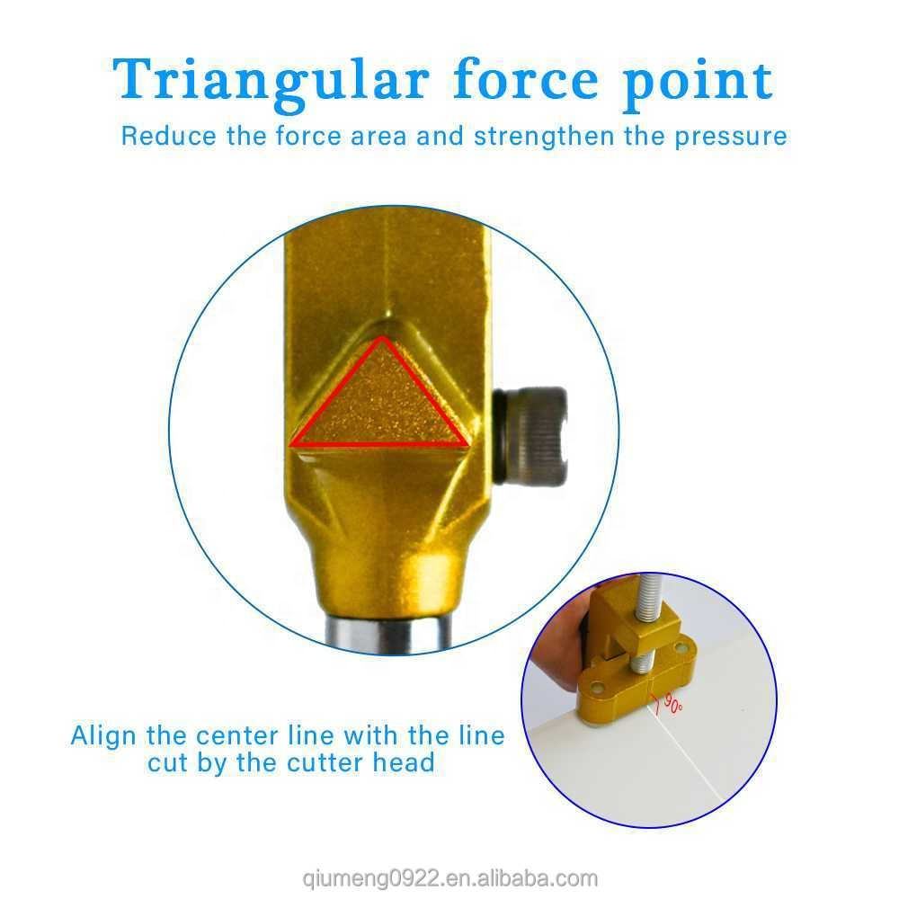 Hand-held roller glass pusher