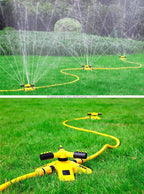 Rotating Water Spray 360 Degree Automatic Sprinkler Villa Garden Watering Lawn Can Be Connected in Series Sprinkler(Excluding water pipes)
