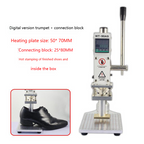 Leather Embossing Foil Heat Press Machine Small Manual Digital Hot Stamping Machine for Wood PVC Paper Custom Logo Stamp  GH₵2,100.00